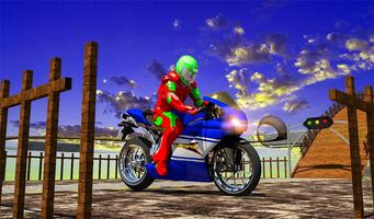 Mad City Rooftop: Tricky Bike Stunt Rider syot layar 2