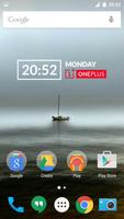 OnePlus Tribute Clock Zooper screenshot 1