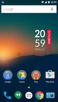 OnePlus Tribute Clock Zooper screenshot 3