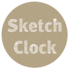 Sketch Clock Zooper Widget иконка