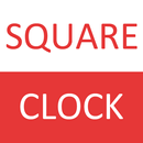 Square Clock Zooper Widget APK