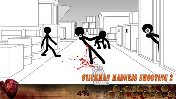 Stickman Madness Shooting 2 capture d'écran 1