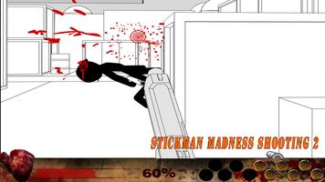 Stickman Madness Shooting 2 capture d'écran 2