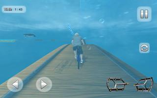 BMX Bicycle: Underwater Game capture d'écran 3