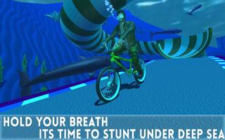 BMX Bicycle: Underwater Game Affiche