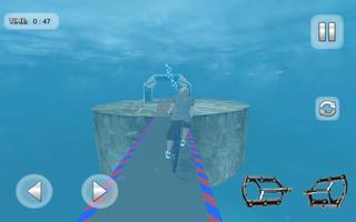 BMX Bicycle: Underwater Game capture d'écran 2