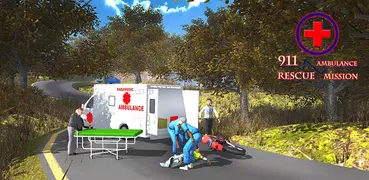 misión de rescate ambulancia