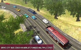 Coach Bus Highway Hill Climb capture d'écran 1