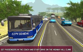 Coach Bus Highway Hill Climb capture d'écran 3