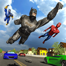 Flying Superheroes Racing Battle APK