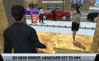 Hotel Valet Car Parking Sim اسکرین شاٹ 3