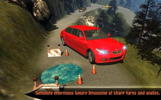 Offroad Limo Car Driving Sim Affiche