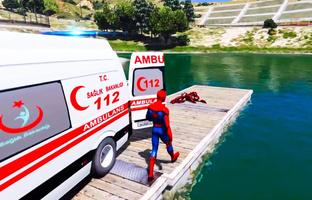 mission super-héros patient sauvetage d'ambulance capture d'écran 1