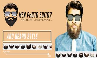 Men Photo Editor Affiche