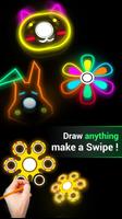 Draw & Spin (Fidget Spinner) Game Screenshot 2