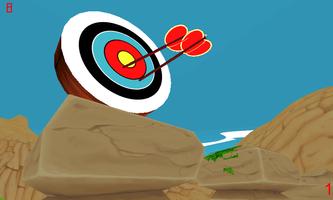 archery game bow and arrows پوسٹر