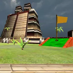 Скачать Aztec Мини-гольф Игры 3D APK