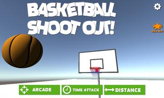 Koszykówka Gry Shootout! plakat