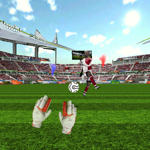 calcio gioco il portiere 3D