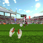 matchs de football gardien 3D icône