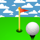 Mini jogo de golfe em 3D ícone