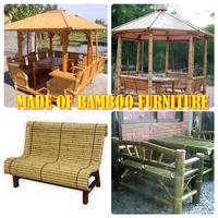 Made Of Bamboo Furniture Affiche
