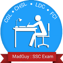 SSC Exam: CGL CHSL FCI LDC APK