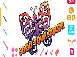 Adult Coloring Butterfly Book تصوير الشاشة 2