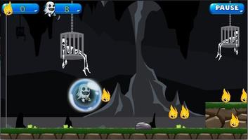 Flappy Ghost Free Game For Kid ảnh chụp màn hình 2
