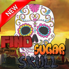 Find Hidden Sugar Skull Zeichen