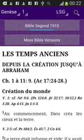 La Sainte Bible (Louis Segond) imagem de tela 2