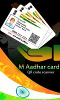 Fake Aadhar Card Maker Prank and QR Code Scanner Affiche
