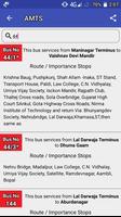 AMTS Ahmedabad route/stop info imagem de tela 3