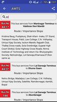 AMTS Ahmedabad route/stop info capture d'écran 3