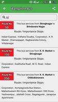 Bangalore Bus Info (BMTC) تصوير الشاشة 3