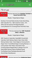 Delhi DTC  Bus - Timing & Routes captura de pantalla 3