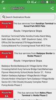 Delhi DTC  Bus - Timing & Routes captura de pantalla 2