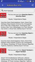 Kolkata Bus Info syot layar 3