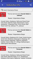 برنامه‌نما Kolkata Bus Info عکس از صفحه