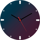 Watch Face blue With Red icon