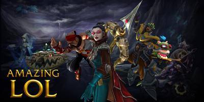 Amazing LOL الملصق