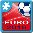 Euro 2016 jeu: Logo de puzzle