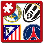 Football: logo puzzle quiz ikon