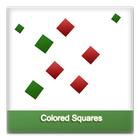 Colored Squares Games icône