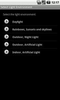 Light Exposure Calc تصوير الشاشة 1