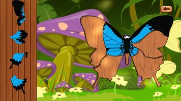 Butterfly jigsaw kids games screenshot 3