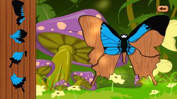 Butterfly jigsaw kids games تصوير الشاشة 3