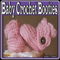 Baby Crochet Booties Plakat