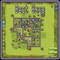 Best Base Coc TH7 syot layar 1