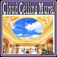 Cloud Ceiling Mural الملصق